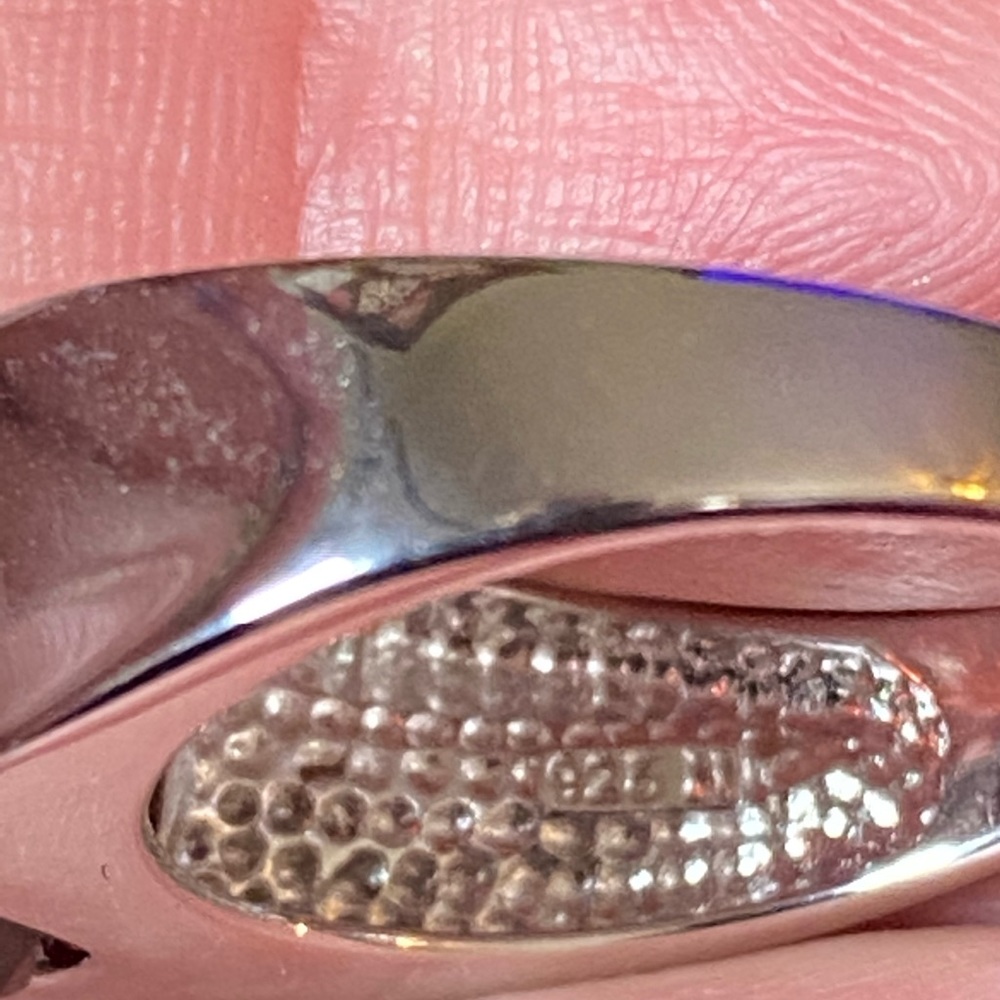NWOT VERMELHO GARNET STERLING RING - Picture 2 of 9